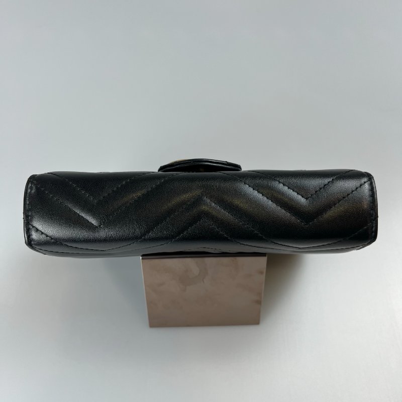 GUCCI 474575 黑金MARMONT WOC包-4