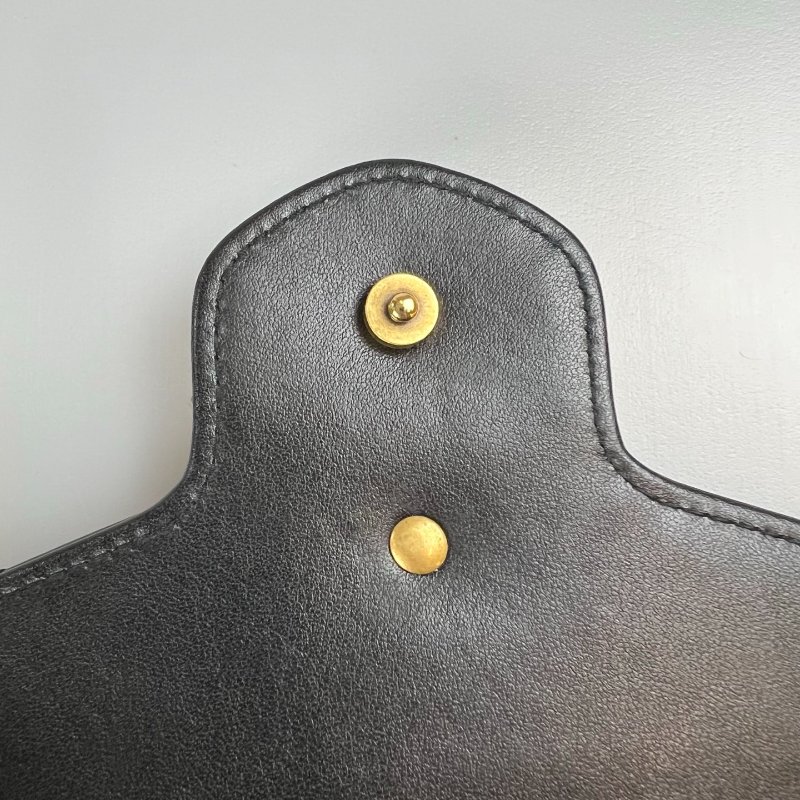 GUCCI 474575 黑金MARMONT WOC包-9