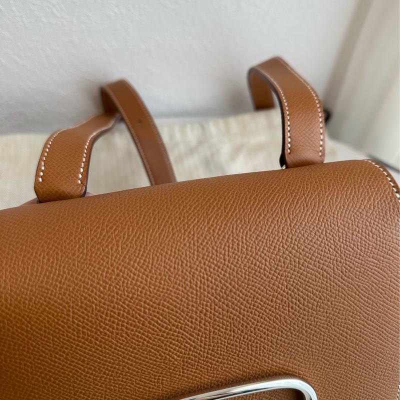 Hermes金棕銀屁股包 真的好好看欸della18-8