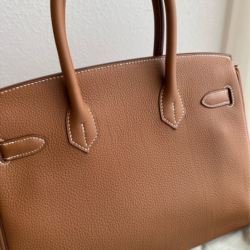 Hermes birkin30 金棕金❤️❤️❤️-10