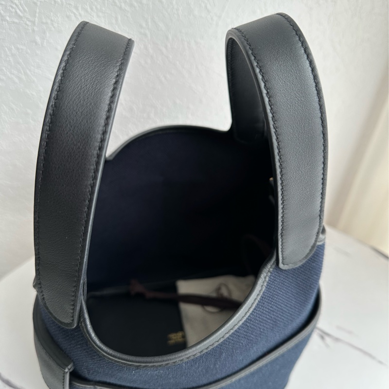 picotin18 愛馬仕菜籃子 帆布💞💞-4