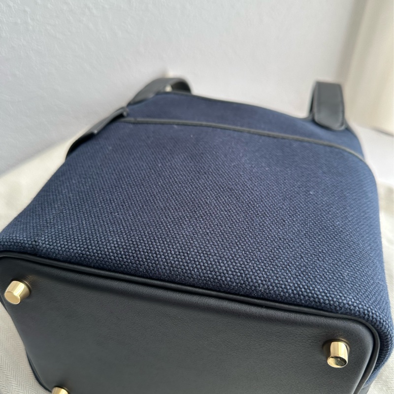 picotin18 愛馬仕菜籃子 帆布💞💞-10