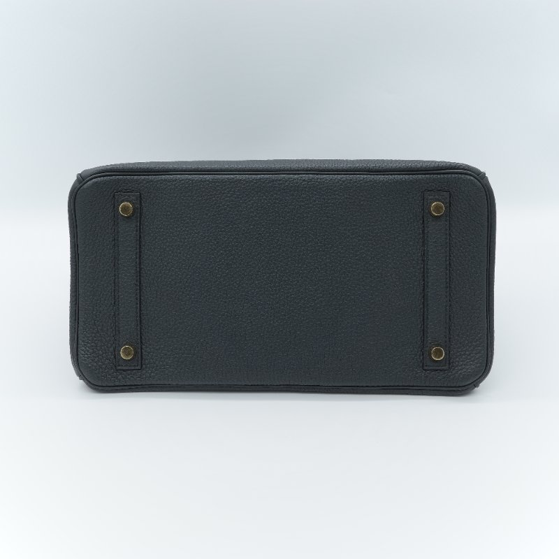 Hermès 馬仕 Birkin BK30 石墨灰 黑灰色 Togo 牛皮 金扣 柏金包 T 刻-5