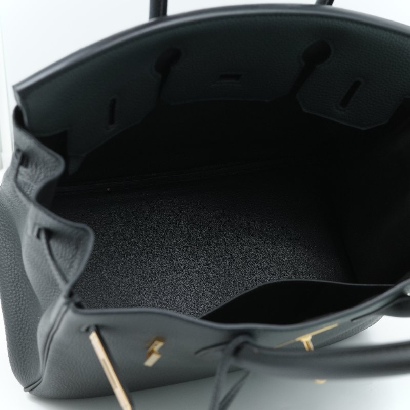 Hermès 馬仕 Birkin BK30 石墨灰 黑灰色 Togo 牛皮 金扣 柏金包 T 刻-6