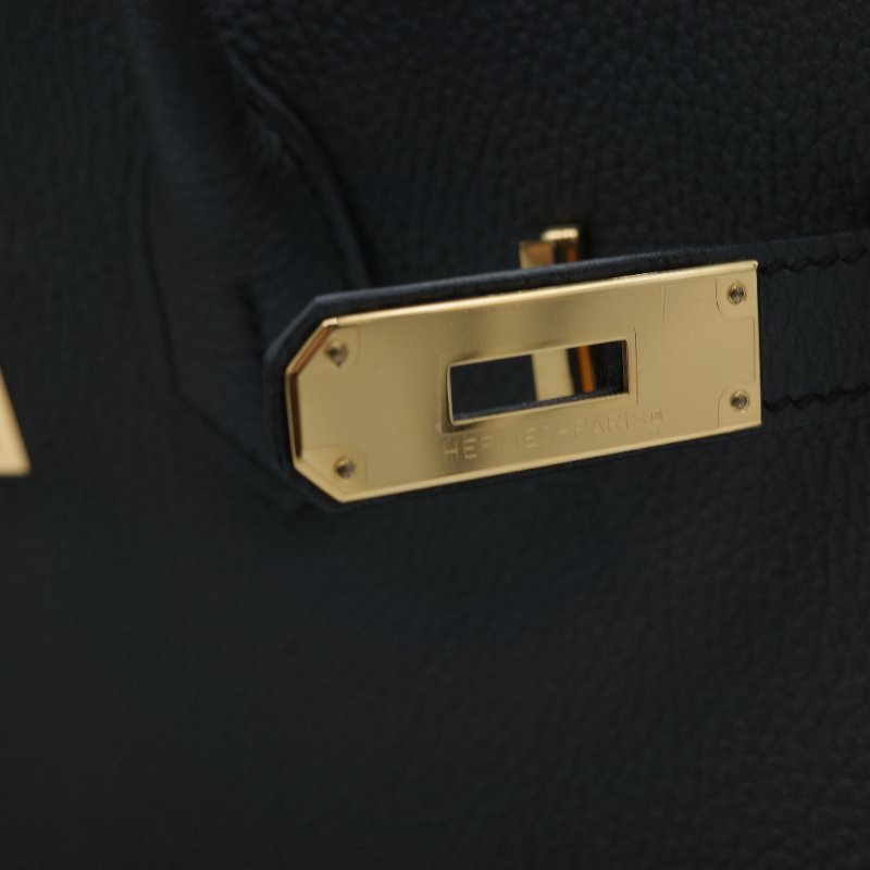 Hermès 馬仕 Birkin BK30 石墨灰 黑灰色 Togo 牛皮 金扣 柏金包 T 刻-20