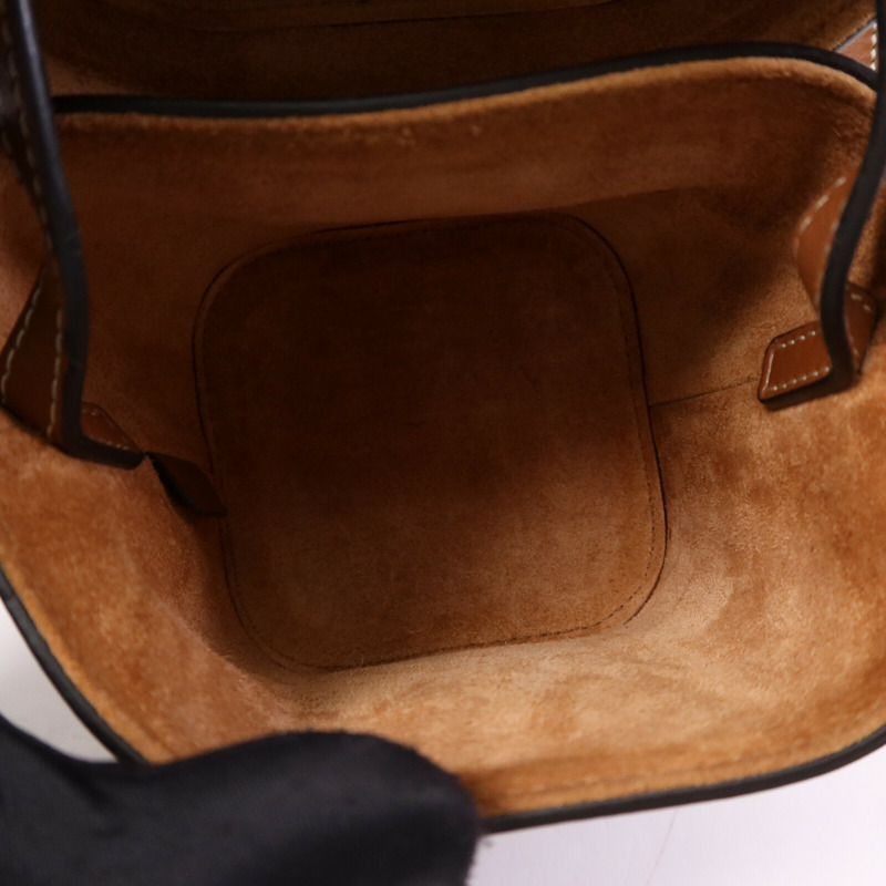 CELINE 牛皮皮革Small Box Cuir金扣肩背袋-4