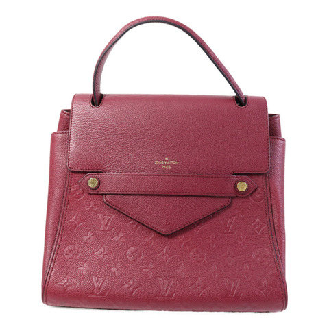 LOUIS VUITTON Monogram Empreinte Trocadero金扣手挽袋