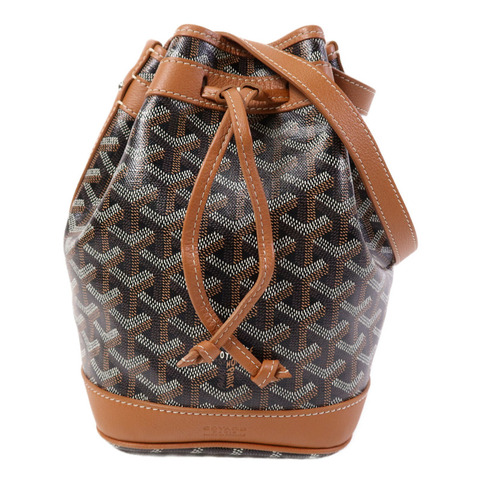 GOYARD 塗層帆布Petit Flot Bucket銀扣肩背袋