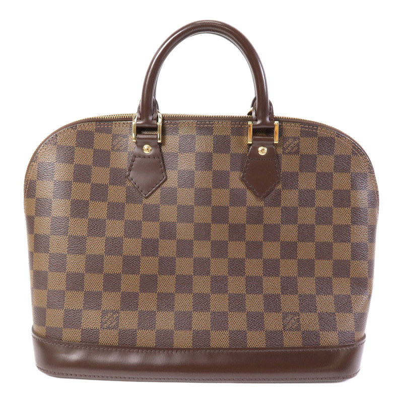 LOUIS VUITTON Damier Alma金扣手挽袋-1