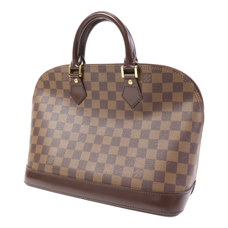 LOUIS VUITTON Damier Alma金扣手挽袋-2