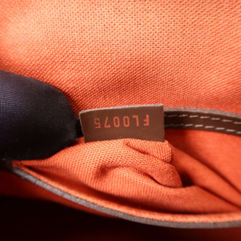 LOUIS VUITTON Damier Alma金扣手挽袋-5