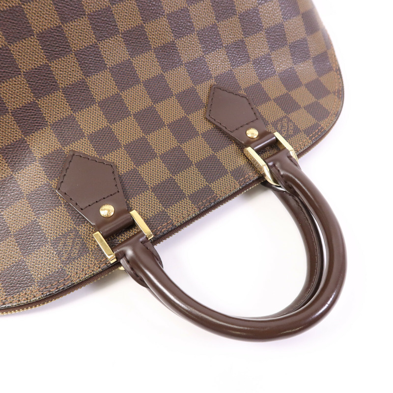 LOUIS VUITTON Damier Alma金扣手挽袋-7