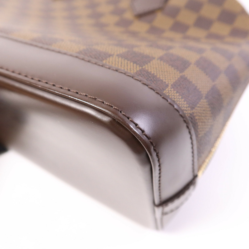 LOUIS VUITTON Damier Alma金扣手挽袋-8