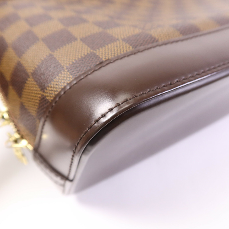 LOUIS VUITTON Damier Alma金扣手挽袋-9