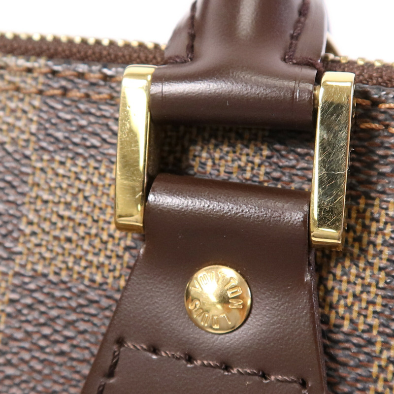 LOUIS VUITTON Damier Alma金扣手挽袋-12