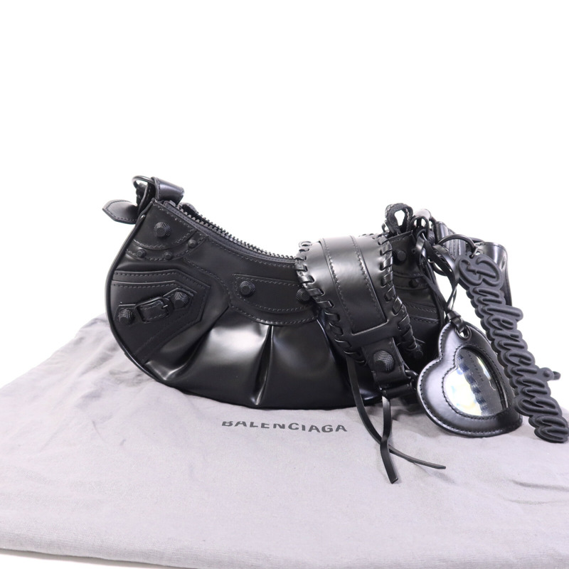 BALENCIAGA 牛皮皮革Le cagole XS肩背袋-8