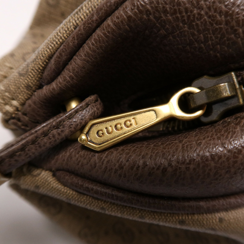 GUCCI 塗層帆布New Candy金扣肩背袋-13