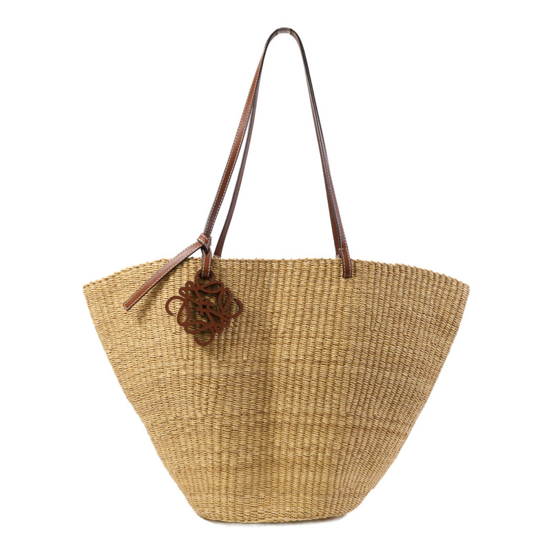 LOEWE 藤料Shell Basket Bag肩背袋-0