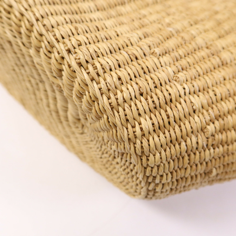 LOEWE 藤料Shell Basket Bag肩背袋-9