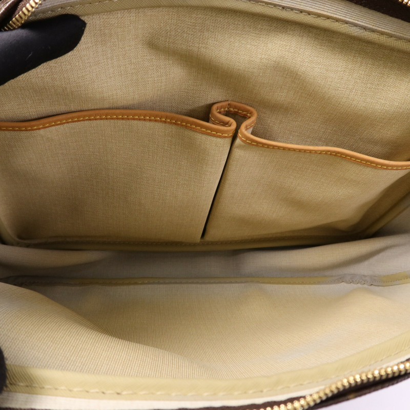 LOUIS VUITTON Monogram Reporter GM金扣肩背袋-5