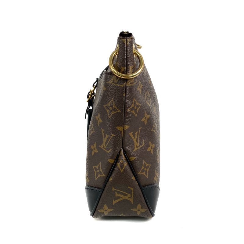 △ Louis Vuitton 路易威登 Brown Coated Canvas Monogram Odeon PM Shoulder Bag M45353 啡色塗層帆布經典老花肩背袋 - 267000977-3