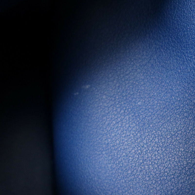 HERMES Swift皮革Mini Lindy金扣手挽肩背兩用袋Deep Blue-14