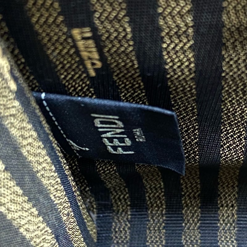 ☆ Fendi 芬迪 Brown Calfskin Sunshine Logo 2 Way Bag 8BS051 啡色小牛皮兩用袋 - 267000941-17