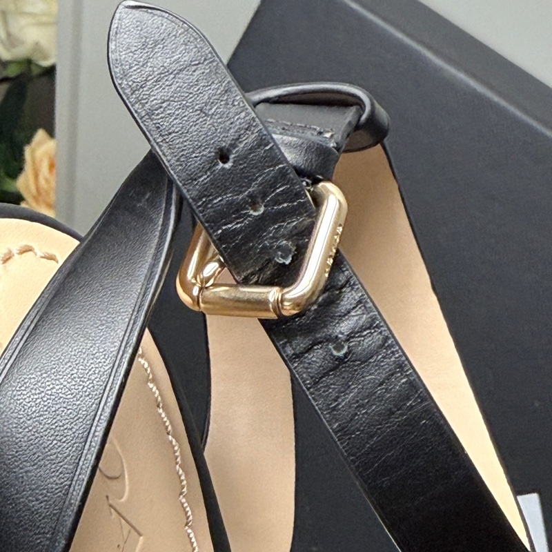 COACH 馬車質感粗跟鞋-15