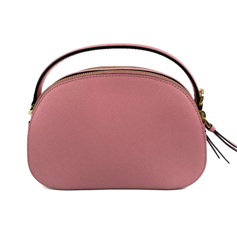☆ Prada 普拉達 Pink Saffiano Leather 2 Way Bag 粉紅色十字壓紋牛皮兩用袋 - 267000804-2