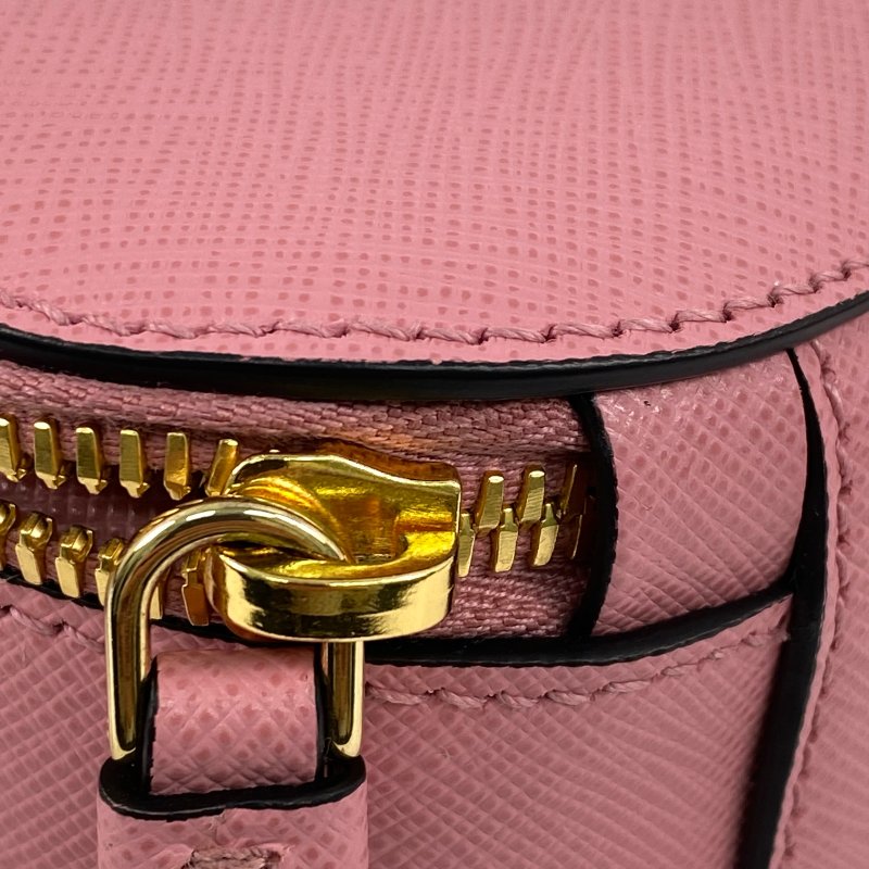 ☆ Prada 普拉達 Pink Saffiano Leather 2 Way Bag 粉紅色十字壓紋牛皮兩用袋 - 267000804-7