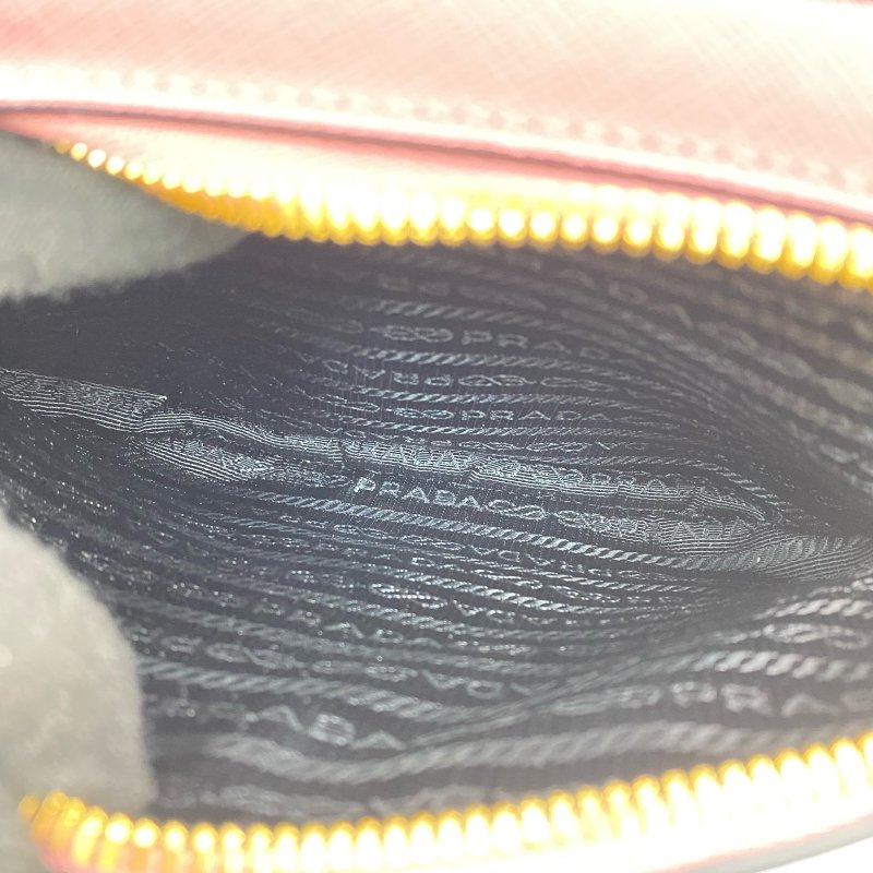 ☆ Prada 普拉達 Pink Saffiano Leather 2 Way Bag 粉紅色十字壓紋牛皮兩用袋 - 267000804-15