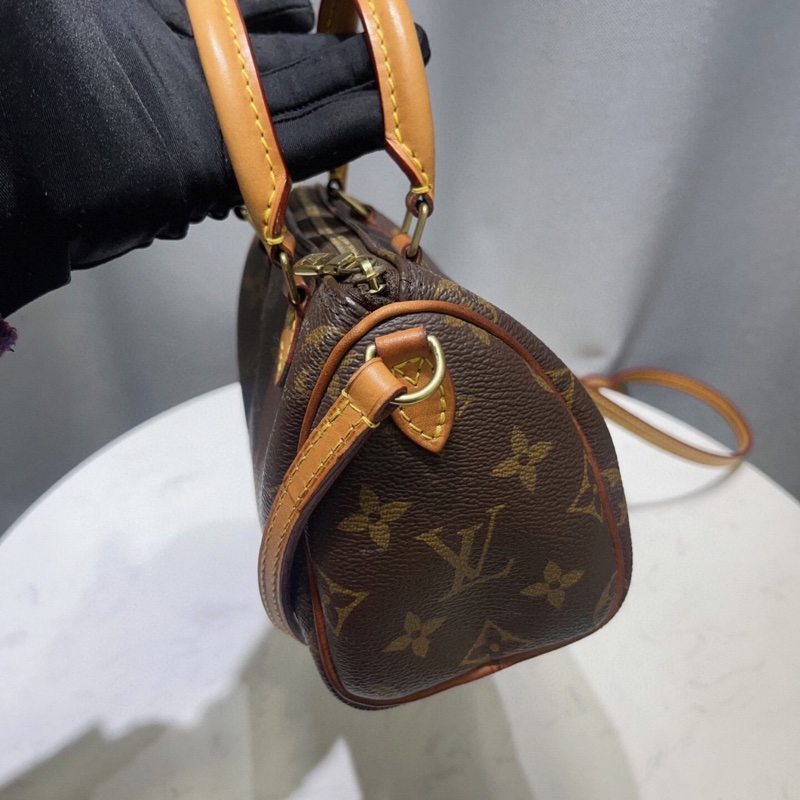 【97新 + 全網最低價！】LV Speedy Nano什麼季節 場合都能搭 減齡的LV-2