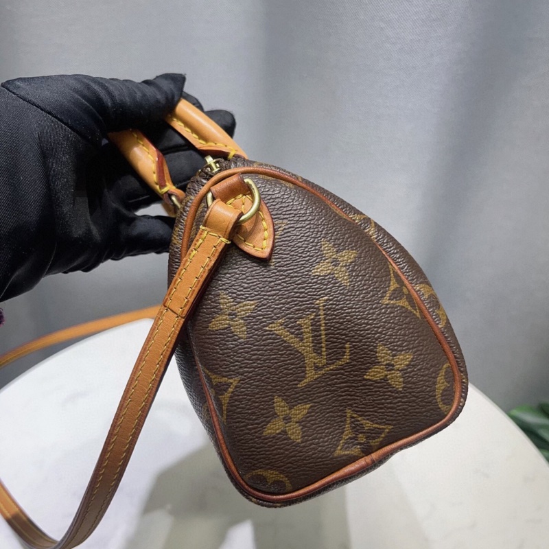 【97新 + 全網最低價！】LV Speedy Nano什麼季節 場合都能搭 減齡的LV-3