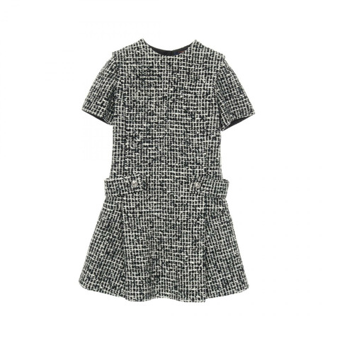 路易威登 (LOUIS VUITTON) 羊毛材質黑白滑冰裙，二手女款，尺寸 34