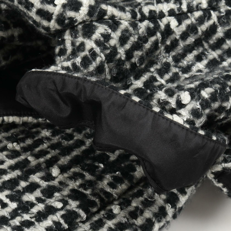 路易威登 (LOUIS VUITTON) 羊毛材質黑白滑冰裙，二手女款，尺寸 34-9
