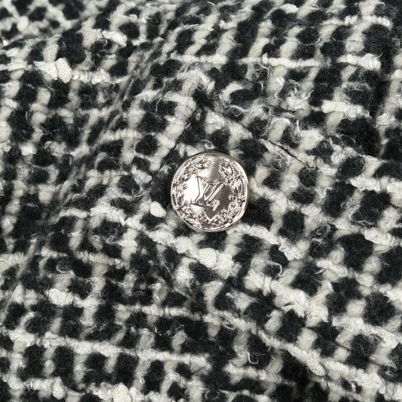 路易威登 (LOUIS VUITTON) 羊毛材質黑白滑冰裙，二手女款，尺寸 34-10