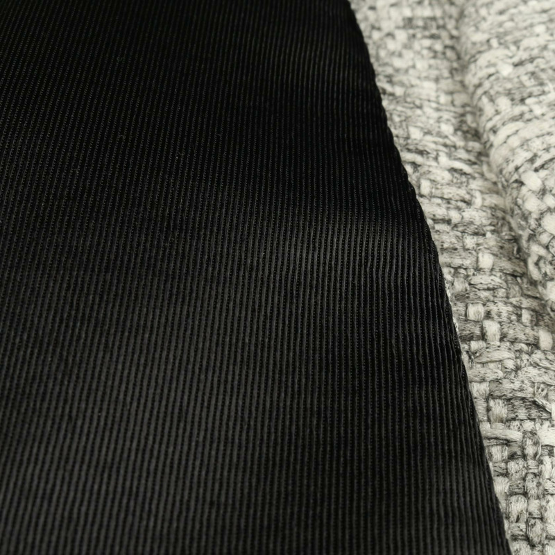 路易威登 (LOUIS VUITTON) 粗花呢外套 RW221B MR2 FMVB68 羊毛/棉/人造絲混紡 灰色/黑色 二手 女款-5