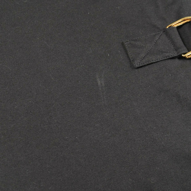 路易威登 (LOUIS VUITTON) 女裝洋裝 #M 短袖束腰棉黑色二手女款-4