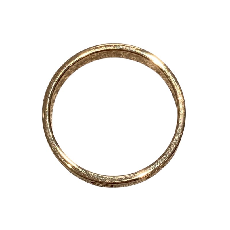 CARTIER 卡地亞 B4085250 MINI LOVE RING 戒指 SIZE:50 18K 戒指 PG-1