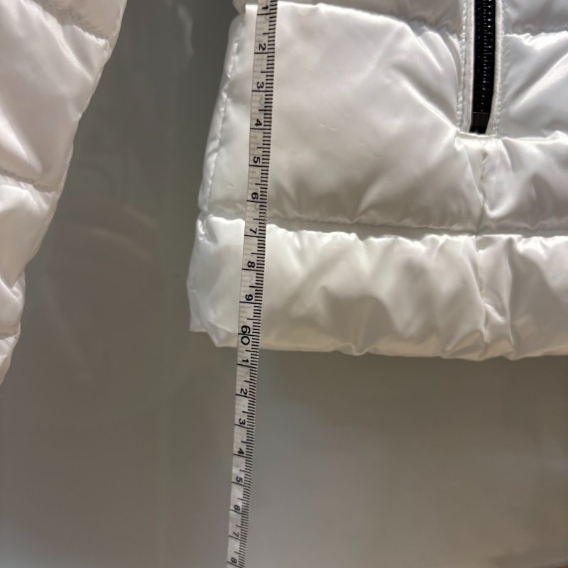 【美收精品】KARL LAGERFELD白色羽絨外套 4-1000-10