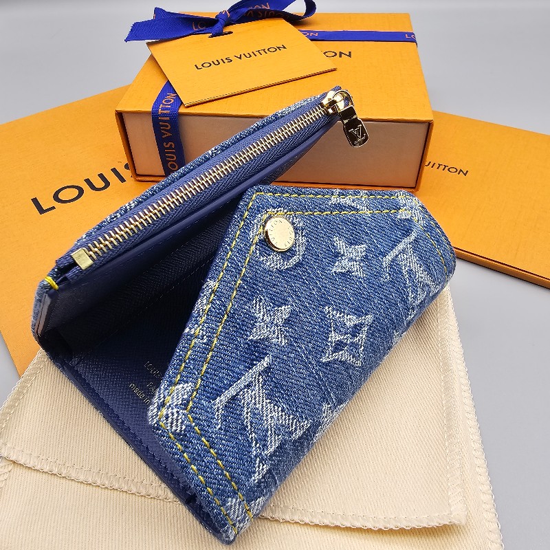 LV Victorine denim 錢包 resort系列 M13212 單寧牛仔短夾 2025
新款-1