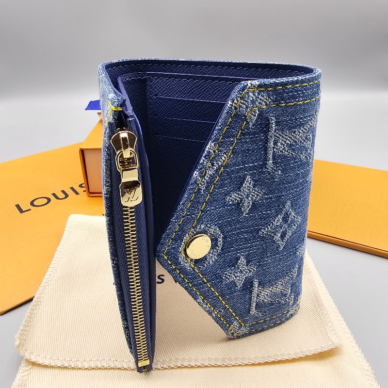 LV Victorine denim 錢包 resort系列 M13212 單寧牛仔短夾 2025
新款-2
