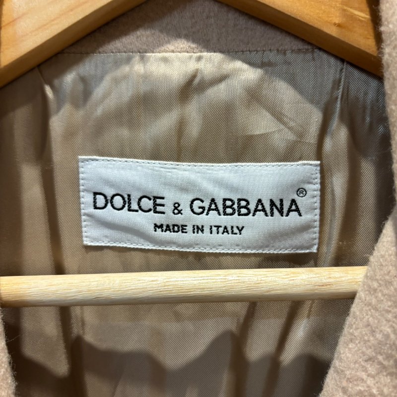 【美收精品】DOLCE＆GABBANA米白色大衣 5-29-4