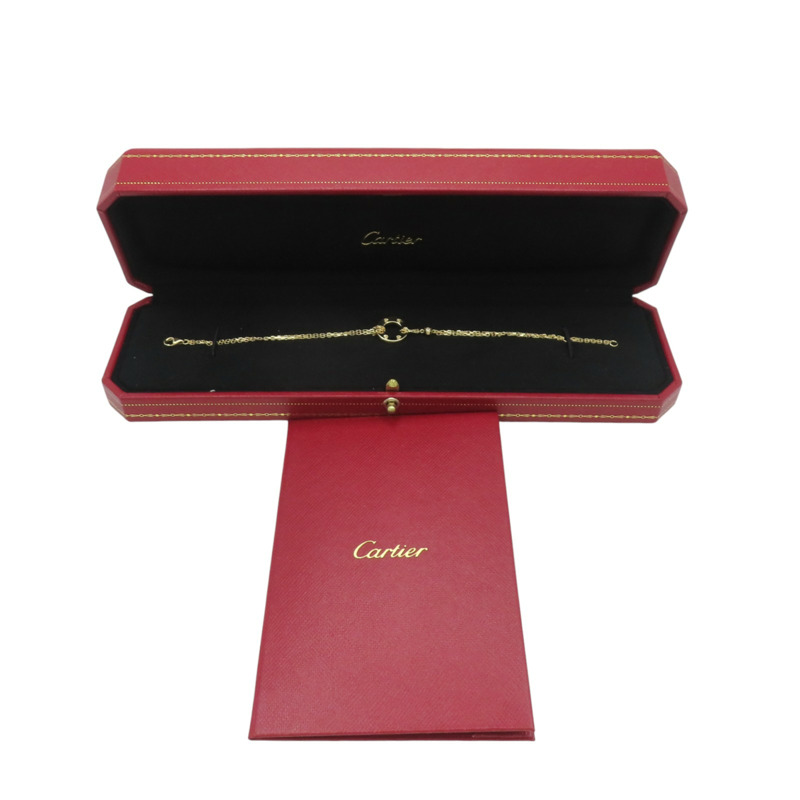 18K黃金 單鑽 Love 手鍊【Cartier 卡地亞】 B6038300-8