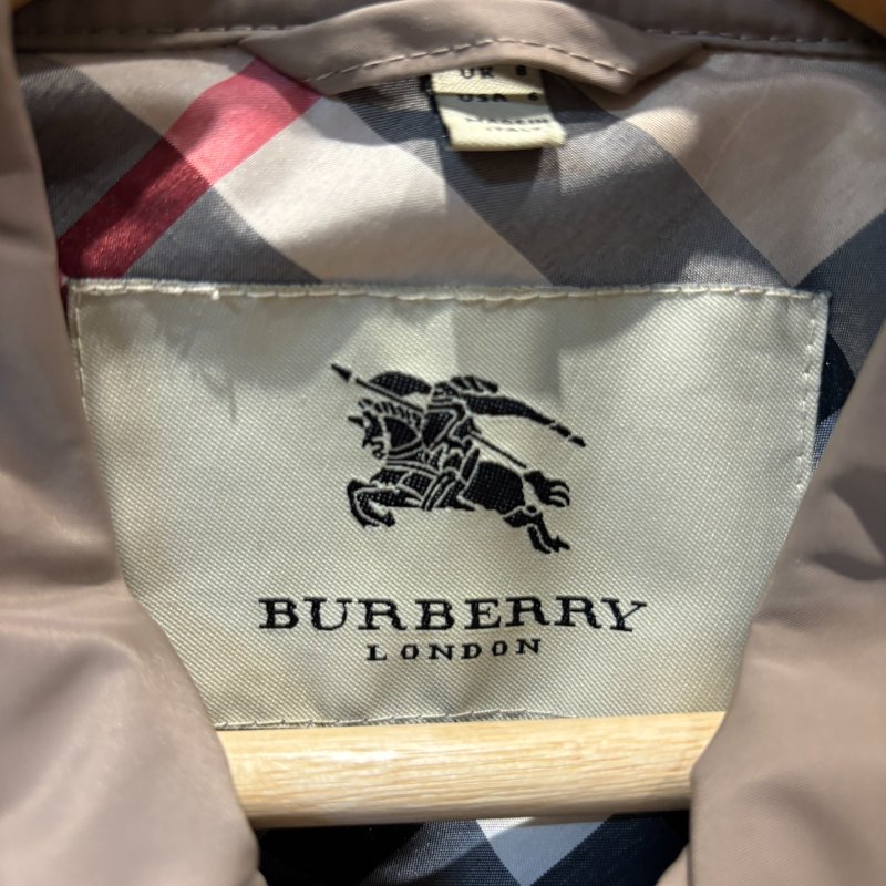 【美收精品】BURBERRY茶色短版外套 4-953-6