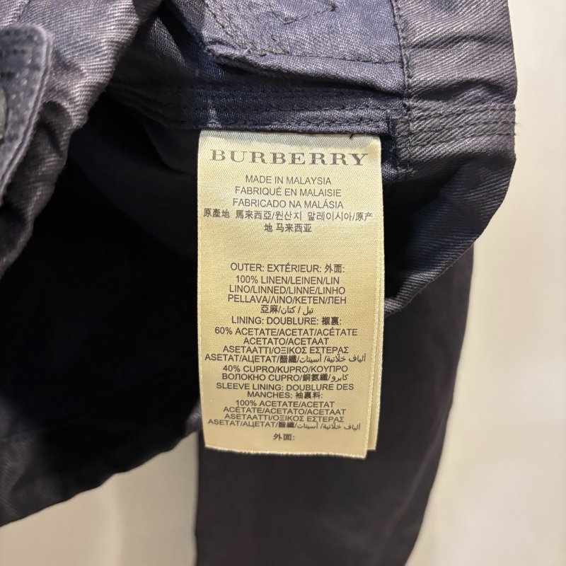 【美收精品】BURBERRY黑色短版外套 4-952-8