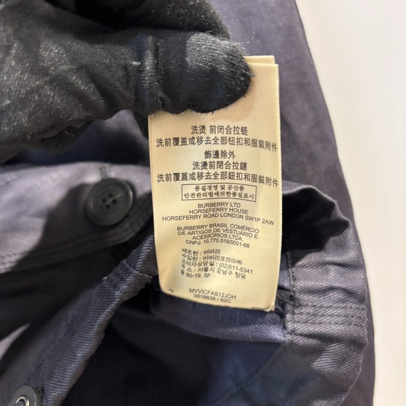 【美收精品】BURBERRY黑色短版外套 4-952-10