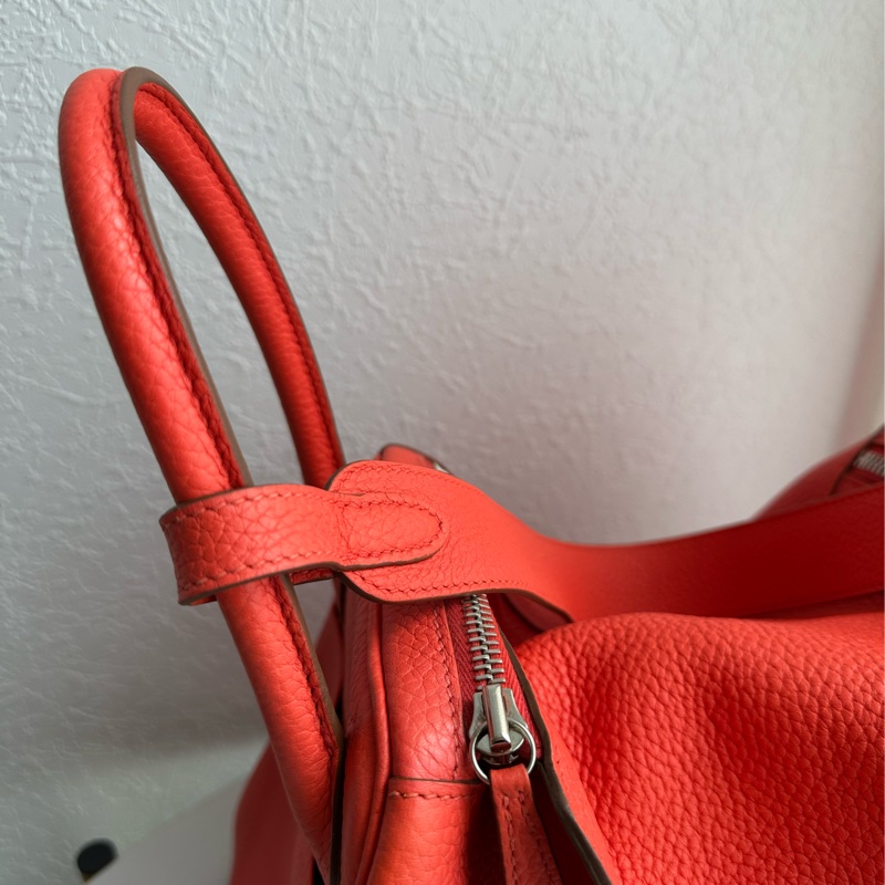 Hermes Lindy 30珊瑚粉-5