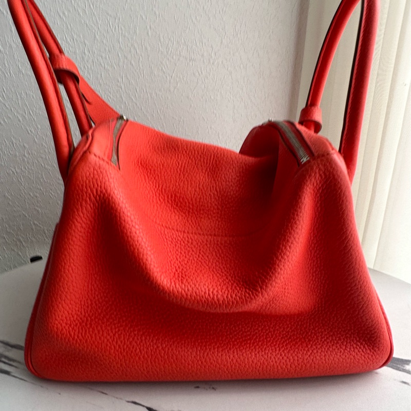 Hermes Lindy 30珊瑚粉-7