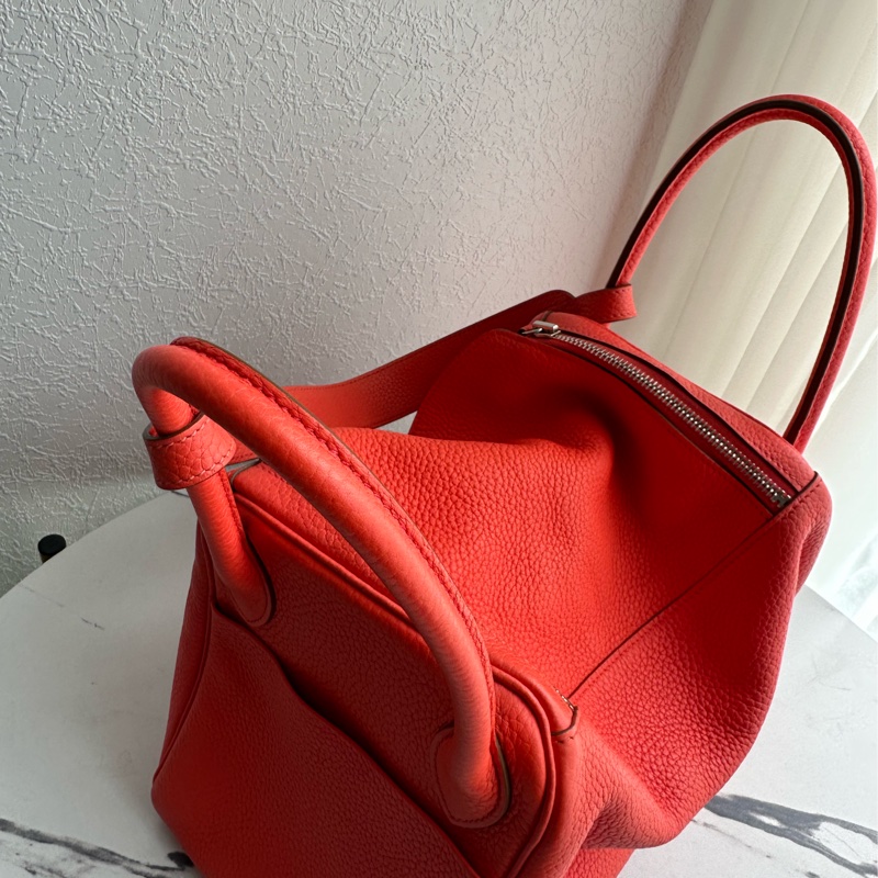 Hermes Lindy 30珊瑚粉-9